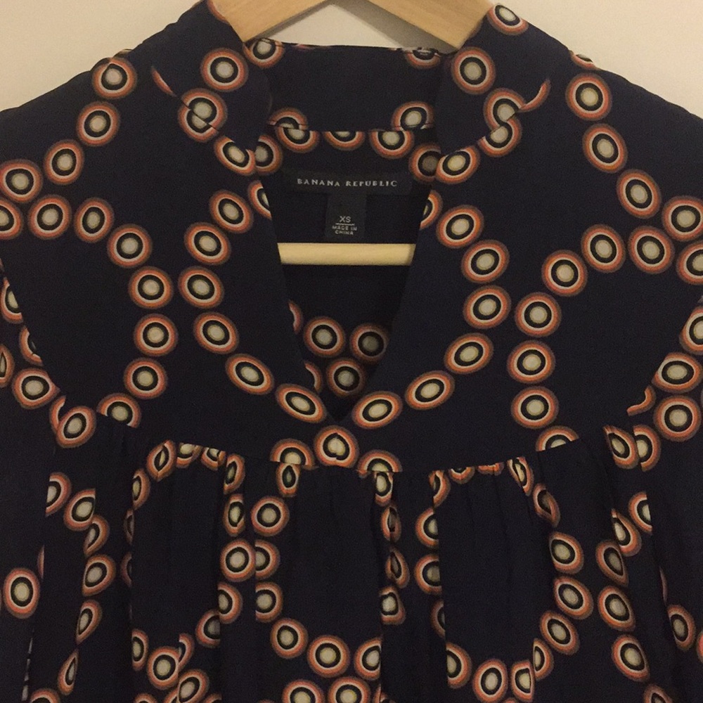 Banana Republic Silk Tunic Dress